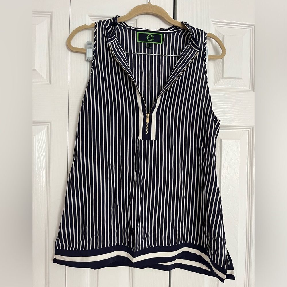 C. Wonder Sleeveless Blouse. Size Large.